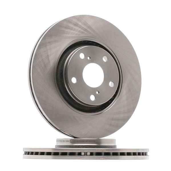 RIDEX 82B0587 Remschijven Toyota Verso AR2