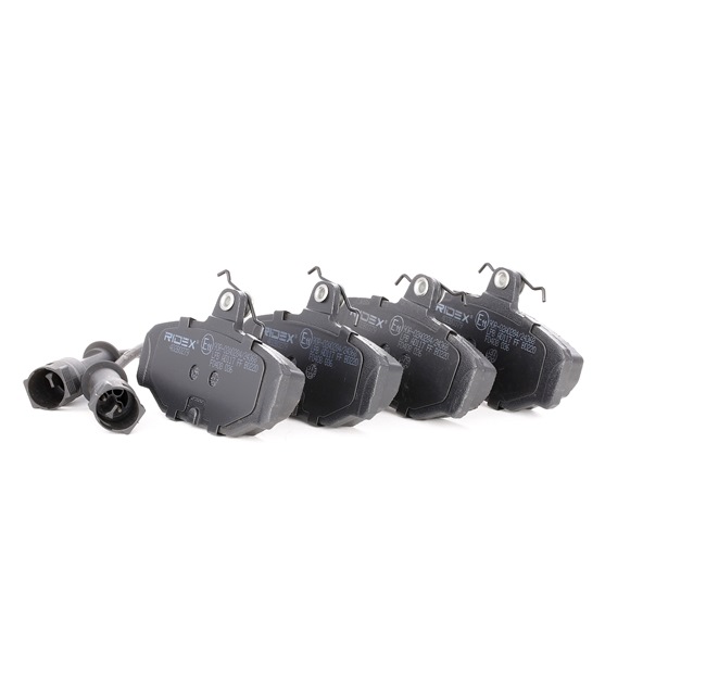 RIDEX 402B0379 Τακάκια φρένων Ace 4.6 (1NMBCFN) 307 PS Βενζίνη 2000