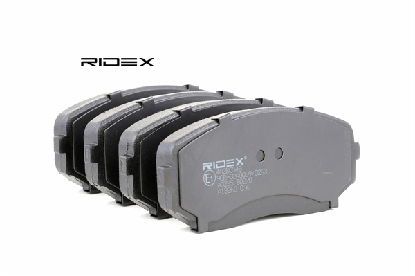 RIDEX BT4Z2001B Stabdžių kaladėlės 402B0548