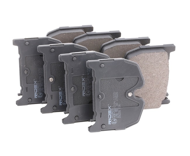 RIDEX A0034207120 Bremseklodser 402B0761