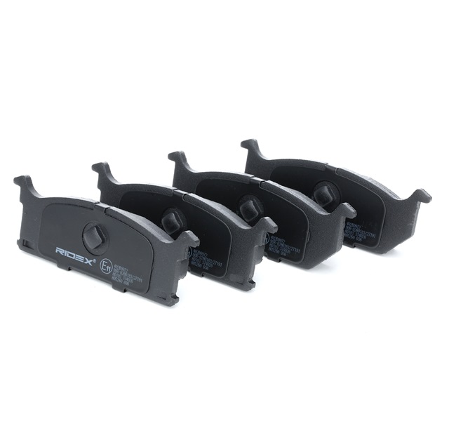 RIDEX 402B0972 Τακάκια φρένων Suzuki Swift AA 1.0 Turbo 71 PS Βενζίνη 1989