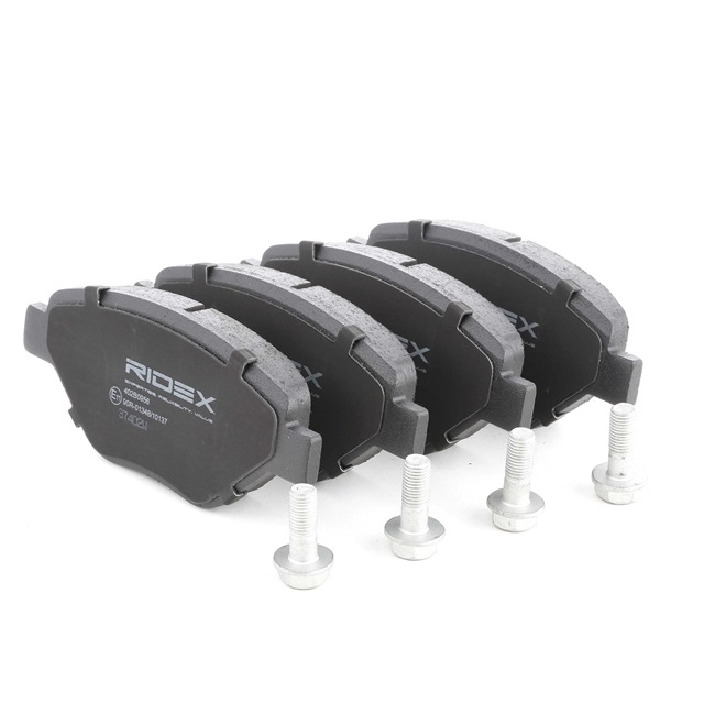 RIDEX 402B0956 Remblokken RENAULT Megane II Sedan (LM) 1.4 82 Pk Benzine 2020