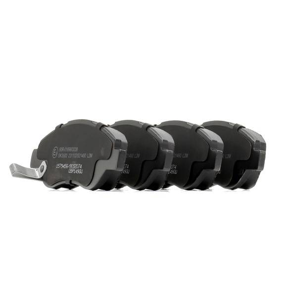 RIDEX 402B0620 Remblokken Corsa D 1.7 CDTI (L08) 131 Pk Diesel 2009