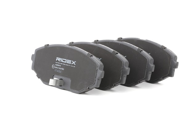 RIDEX 402B0615 remblokken AY040 NS063