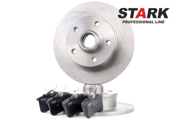 STARK SKBK-1090157 Bremsscheiben und -beläge Passat 3a5 1.9 TDI 110 PS Diesel 1996