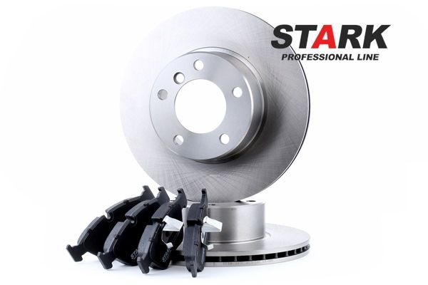 STARK SKBK-1090218 Brake pads and discs BMW E39 530d 3.0 184 hp Diesel 2000