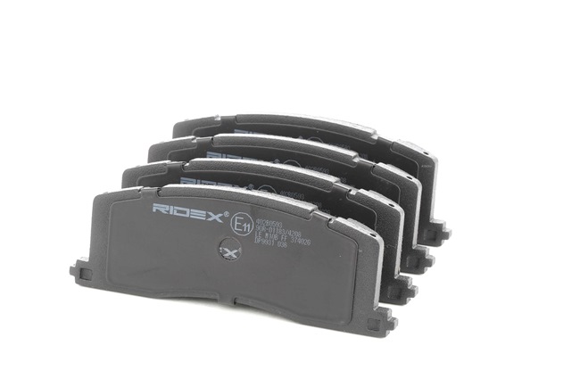 RIDEX 04466 28 010 Brzdové platničky 402B0593