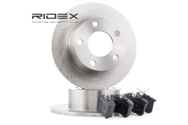 RIDEX 3405B0004 Komplet zavor Passat 3b5 2.0 4motion 120 km Bencin 2000