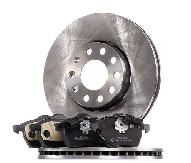 RIDEX 3405B0006 Discos y pastillas de freno Audi A4 B7 Avant 2.7 TDI 180 cv Gasóleo 2008