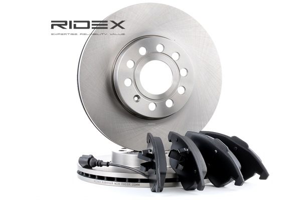 RIDEX 3405B0010 Jarrulevyt ja -palat BMW E38 735i , iL 3.5 238 hv Bensiini 2001