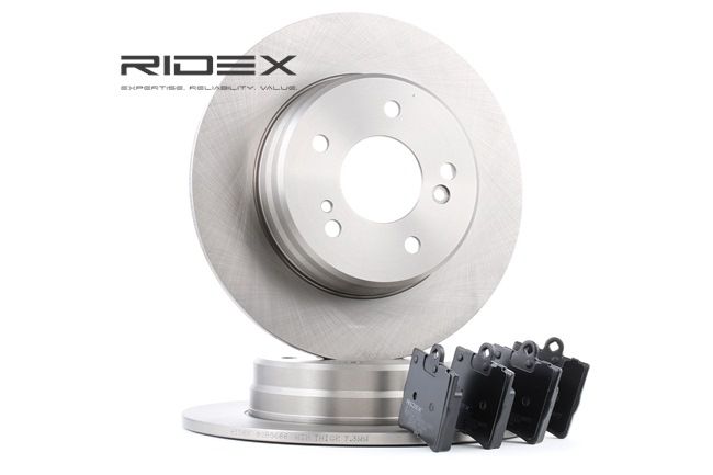 RIDEX 3405B0028 remschijven en blokken 00342027200090