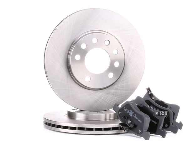 RIDEX 3405B0012 Bremsscheiben und -beläge VW T4 2.5 115 PS Benzin 2001