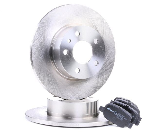 RIDEX 3405B0089 Kit disque et plaquette de frein FIAT Bravo II 5 portes (198) 1.9 D Multijet (198AXB1A) 120 CV Diesel 2012