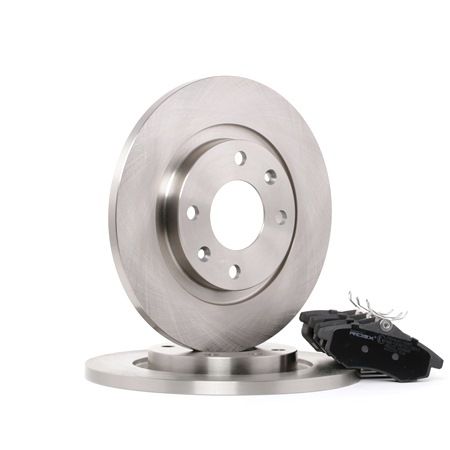 RIDEX 3405B0047 remschijven en blokken E 172 285