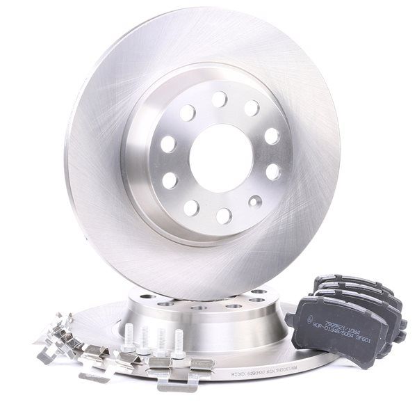 RIDEX 3405B0046 Kit dischi e pastiglie VW Passat B6 Variant 3.6 FSI 280 CV Benzina 2007