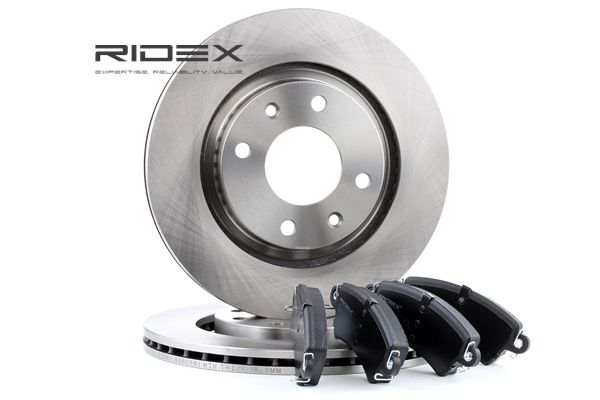 RIDEX 3405B0129 Komplet zavor Peugeot 306 7a 1.8 16V 112 km Bencin 2001