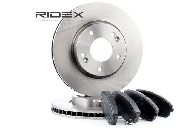 RIDEX 3405B0130 Komplet brzdy Opel Corsa C 1.7 CDTI (F08, F68) 100 KS nafta 2004