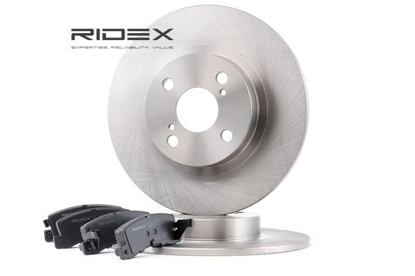 RIDEX 0449133070 Jarrupalasarja, levyjarru 3405B0235