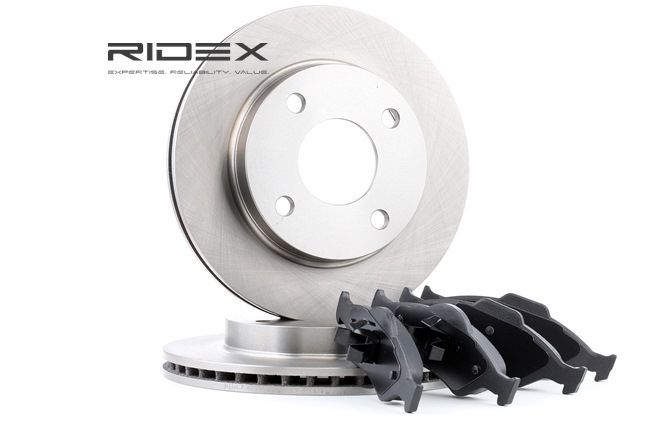 RIDEX 3405B0098 remschijven en blokken 1320 582