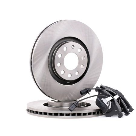 RIDEX 3405B0193 Discos y pastillas de freno Audi A4 B7 Avant 2.7 TDI 180 cv Gasóleo 2007