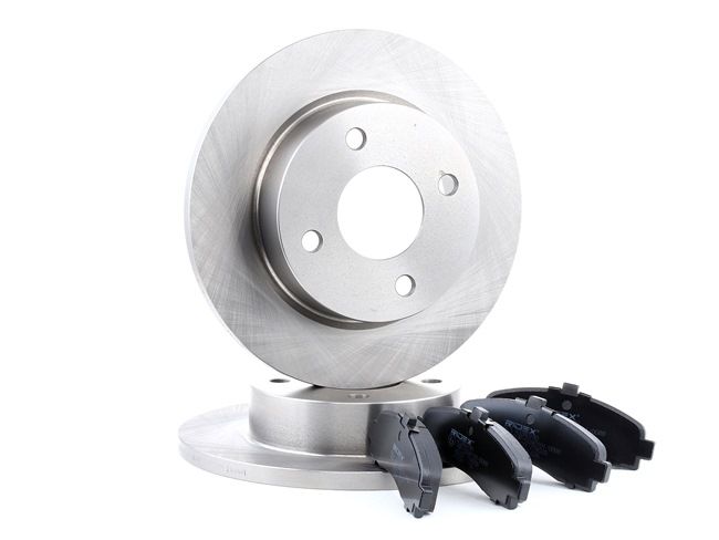 RIDEX 3405B0239 remschijven en blokken 41060 1F025