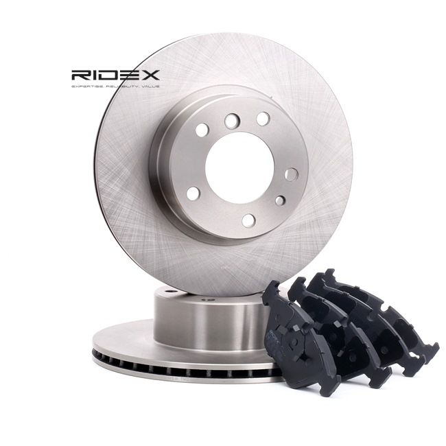 RIDEX 3405B0256 remschijven en blokken 34111158040
