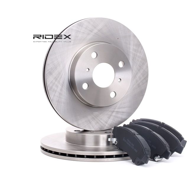 RIDEX 3405B0262 remschijven en blokken 4465-42110
