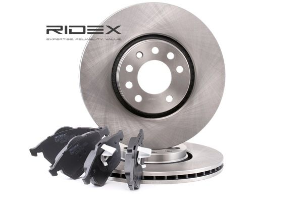 RIDEX 3405B0264 Komplet brzdy Opel Astra g f48 2.0 OPC (F08, F48) 192 KS Benzín 2002