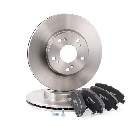 RIDEX 3405B0250 Komplet brzdy HONDA Civic VIII Hatchback (FN, FK) 2.2 CTDi (FK3) 140 KS nafta 2007