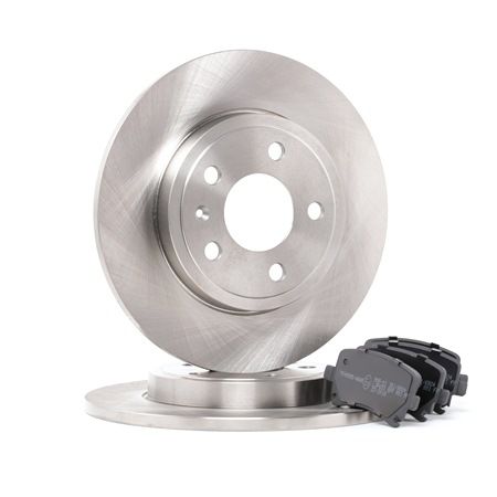 RIDEX 3405B0186 Discos y pastillas de freno Audi A4 B7 Avant 2.7 TDI 180 cv Gasóleo 2007