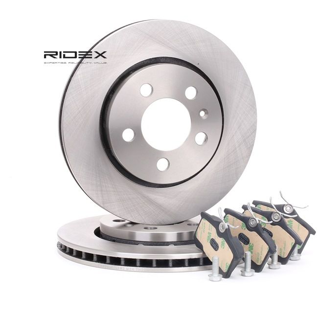 RIDEX 3405B0234 Komplet brzdy Skoda Octavia 1u5 2.0 4x4 120 KS Benzín 2009