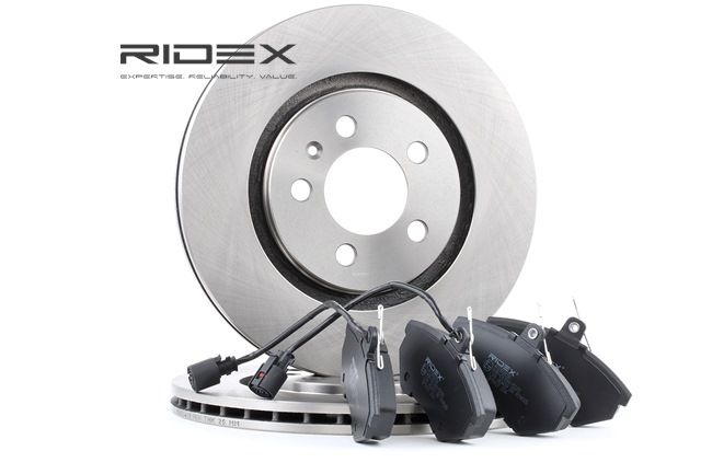 RIDEX 3405B0180 remschijven en blokken 1H0.615.301