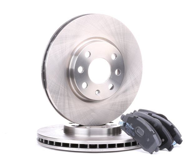 RIDEX 3405B0117 Remschijven en -blokken Opel Corsa C 1.2 (F08, F68) 75 Pk Benzine 2000