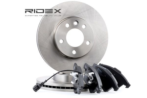 RIDEX 3405B0137 Komplet brzdy VW Multivan T5 2.0 TSI 150 KS Benzín 2012
