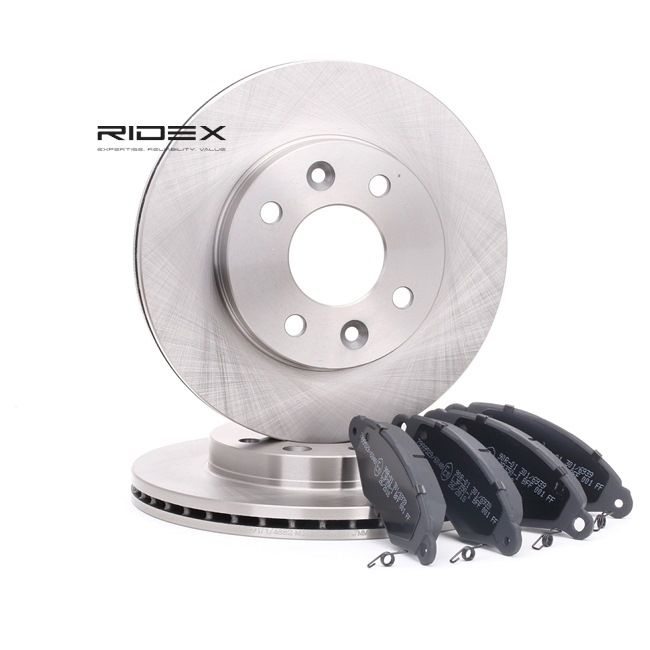 RIDEX 3405B0251 Komplet brzdy Renault Kangoo Express 1.5 dCi 82 KS nafta 2024