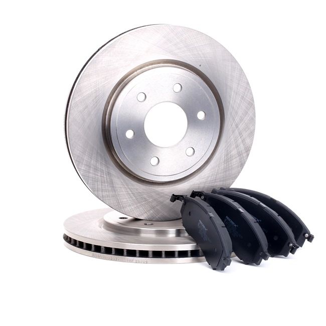 RIDEX 3405B0204 remschijven en blokken MQ 706 233