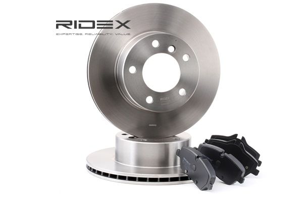 RIDEX 3405B0218 remschijven en blokken 6772892