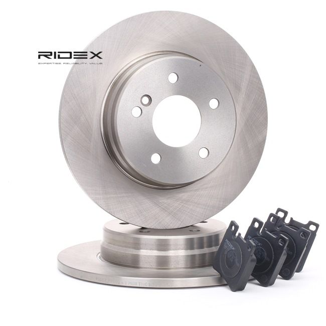 RIDEX A0034204920 Jarrupalasarja, levyjarru 3405B0210