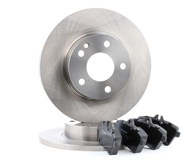 RIDEX 3405B0162 remschijven en blokken A 169 421 0012