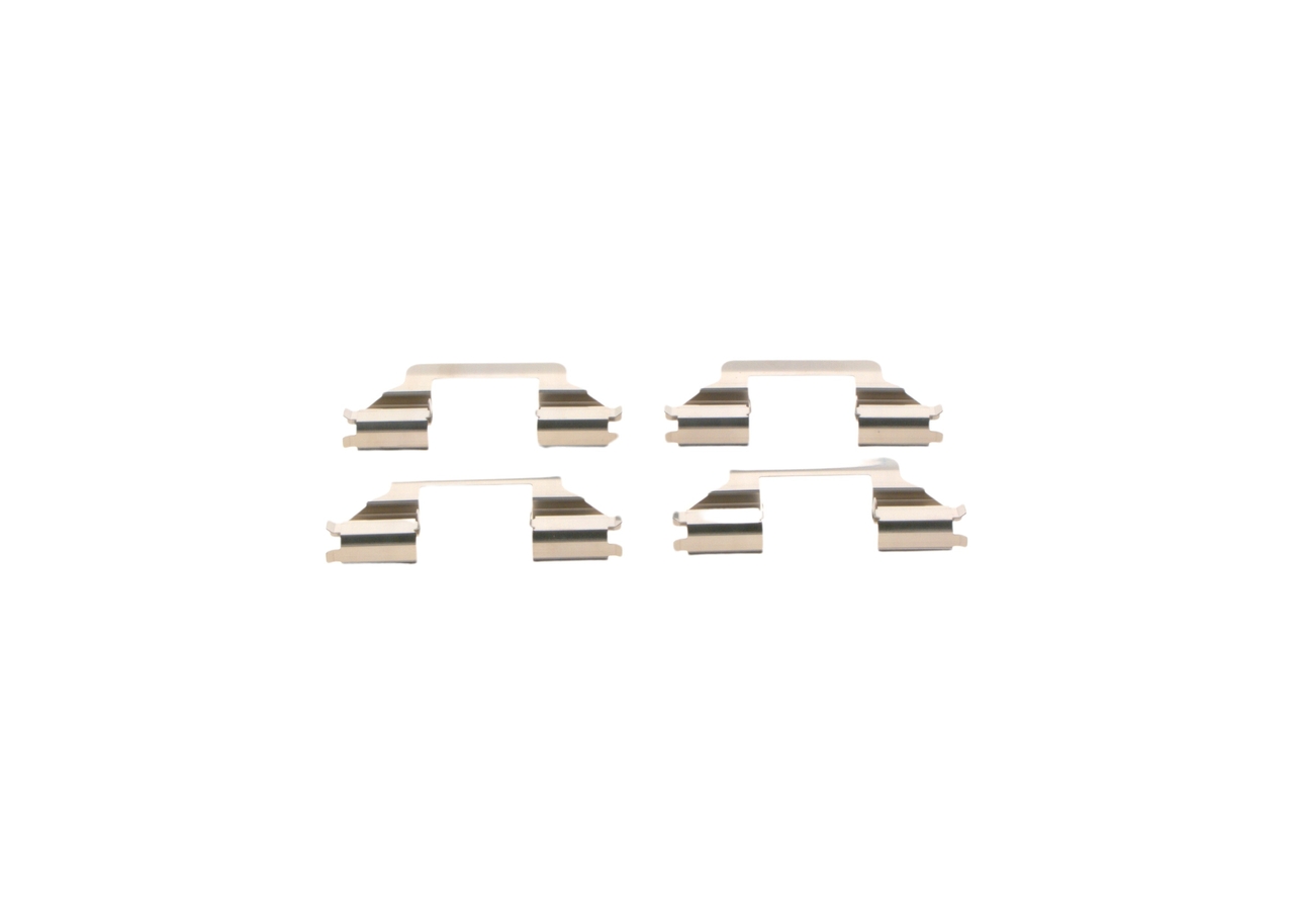 BOSCH 1 987 474 416 Priedų komplektas, diskinių stabdžių trinkelės CITROËN C5 III Universalas (RW) 2.7 HDi 204 AG dyzelinas 2008