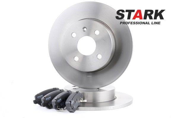 STARK SKBK-1090329 Discos y pastillas de freno Astra H Hatchback 1.4 (L48) 90 cv Gasolina 2009