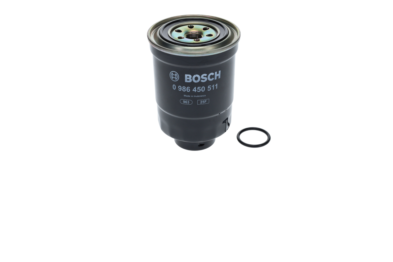 BOSCH 0 986 450 511 Palivový filter Nissan Navara D21 2.5 D 80 KS nafta 2002