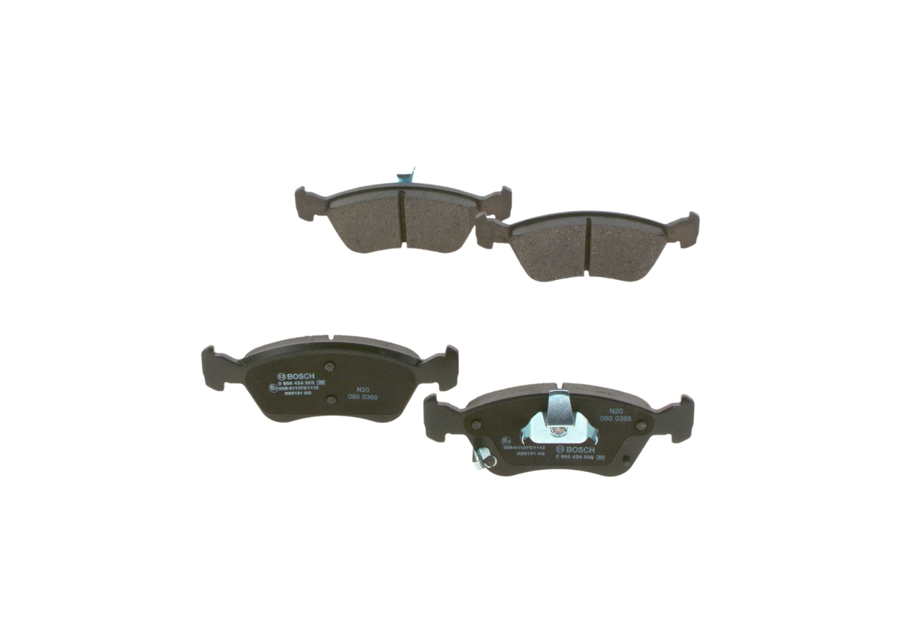 BOSCH 0 986 494 560 remblokken D1060 VC091