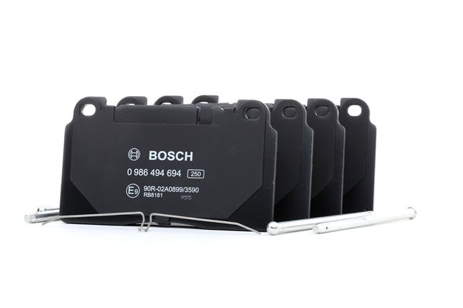 BOSCH 0 986 494 694 Bremžu kluči PORSCHE aizmugurējie un priekšējie
