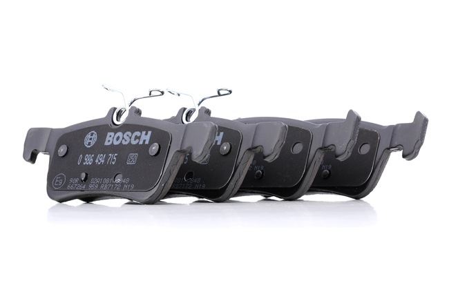 Jarrupalat BOSCH PEUGEOT 308 0 986 494 715