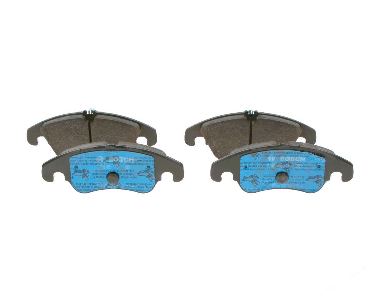 Takajarrupalat ja etujarrupalat BOSCH AUDI Q5 0 986 495 110