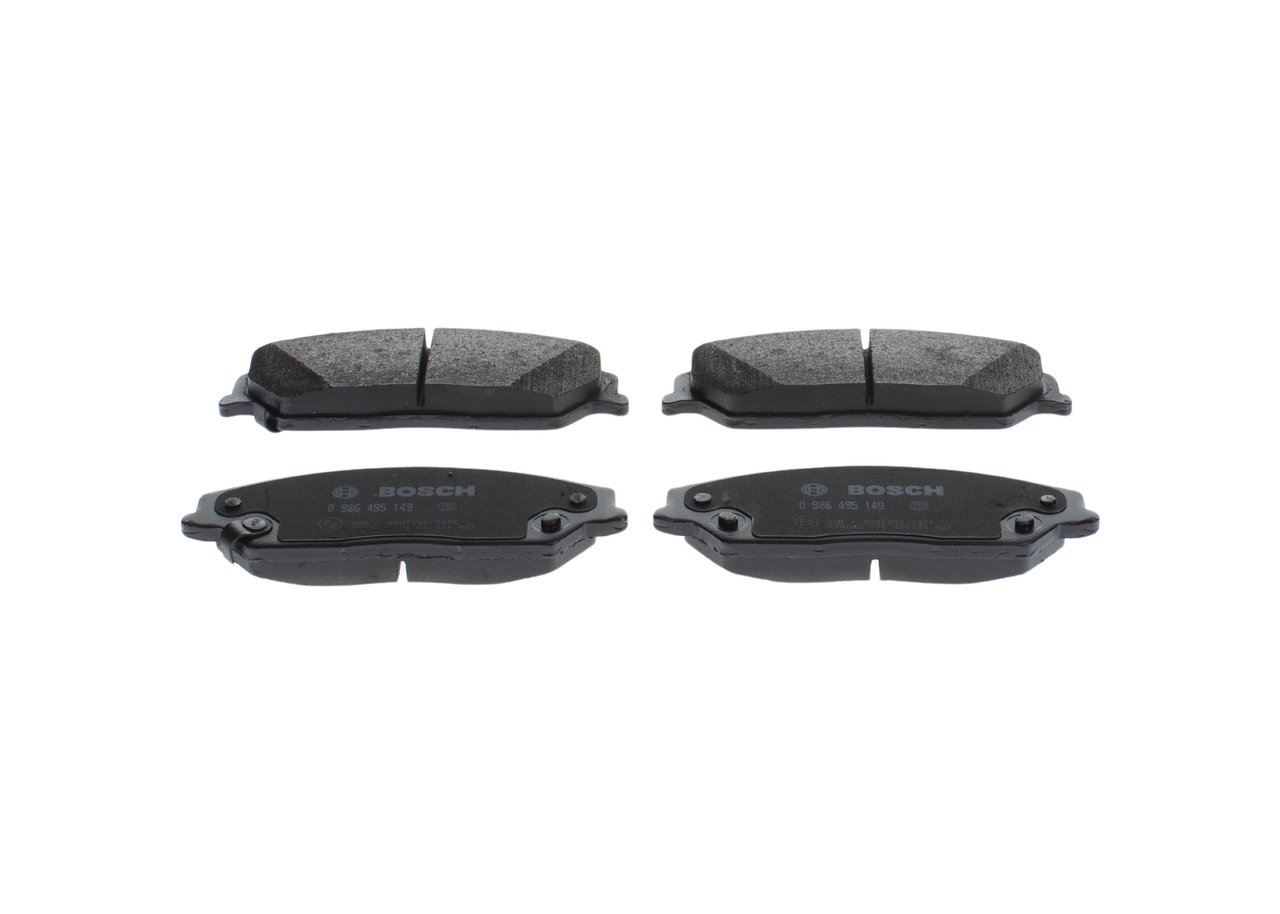 0 986 495 149 BOSCH 0446506090 Bremsbeläge