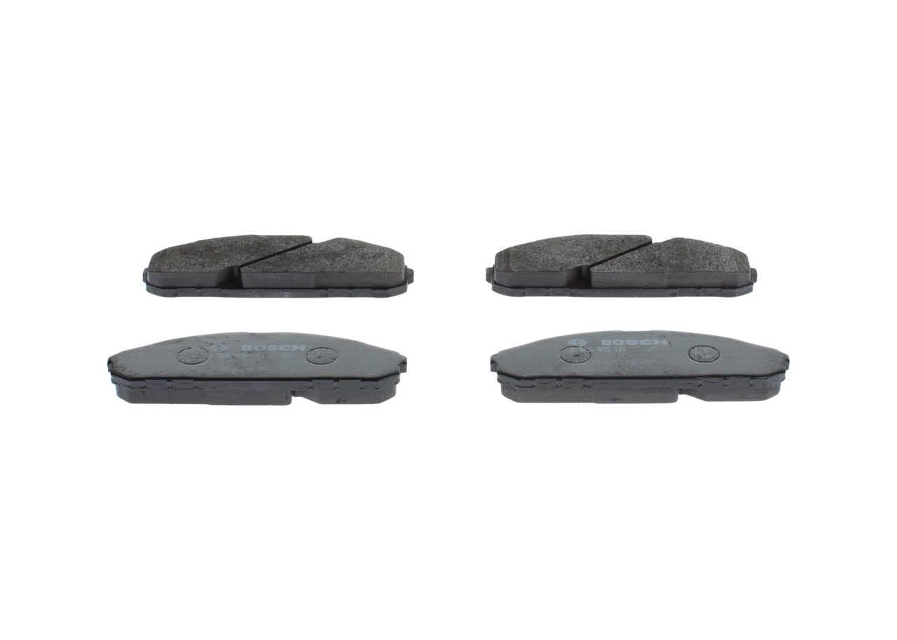 0 986 495 171 BOSCH D106037J90 Bremsbeläge