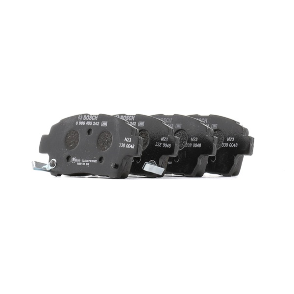 BOSCH 04465 0W080 Plaquettes de frein 0 986 495 242