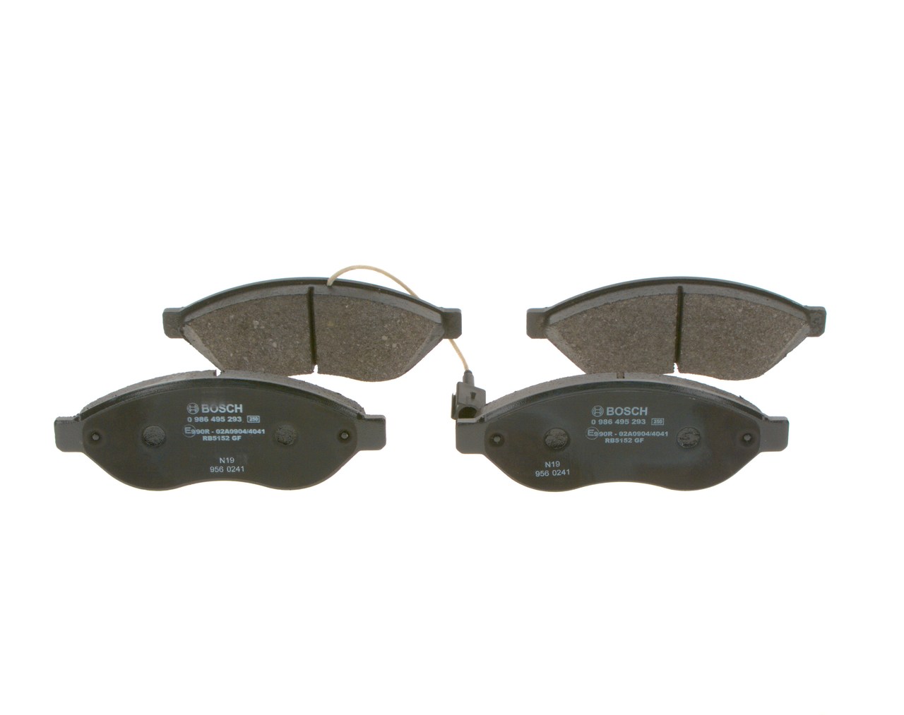 BOSCH 7 736 709 1 Plaquettes de frein 0 986 495 293